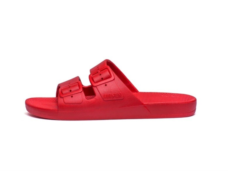 FREEDOM MOSES Sandals Slides NEW! M 11/12 W 13/14 Fuji UK 9.5-10.5 EU 44-45