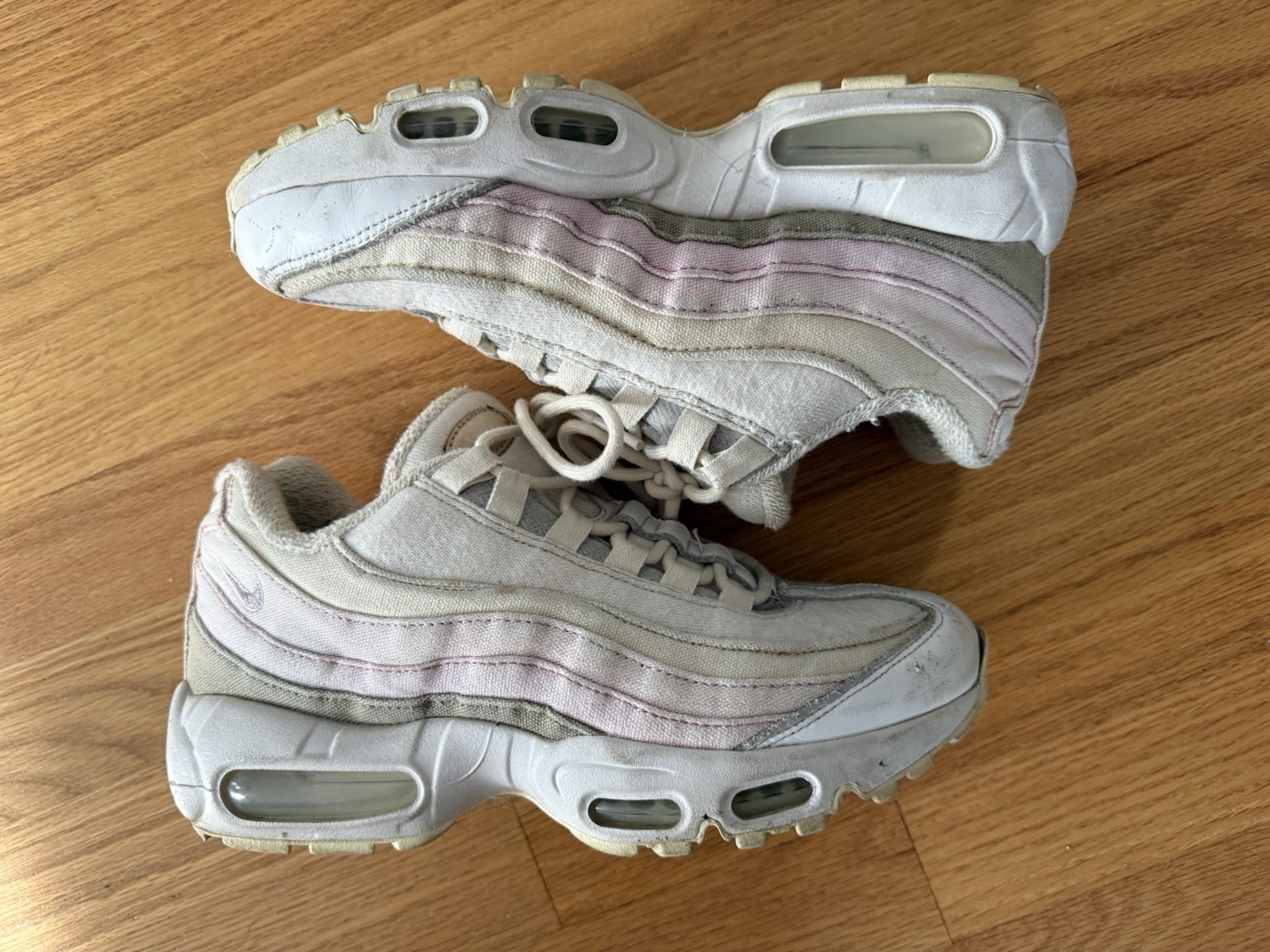 Nike Air Max 95 Plant Color Collection Women’s Beige Pink White Sneakers
