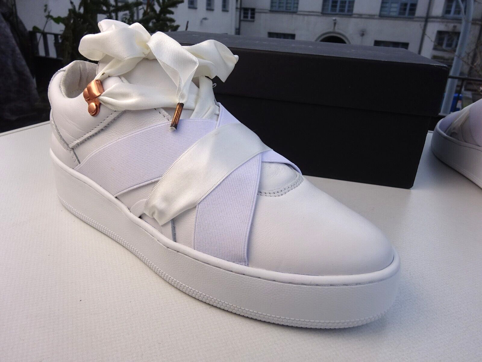 Filling Pieces Mountain Cut Bow White women’s sneaker leather white Portugal size 37 New