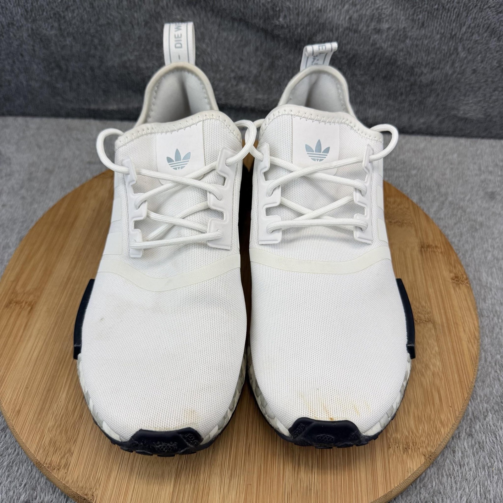 Adidas NMD R1 Shoes Womens Size 8.5 White Parley Boost Sneakers AGW9476