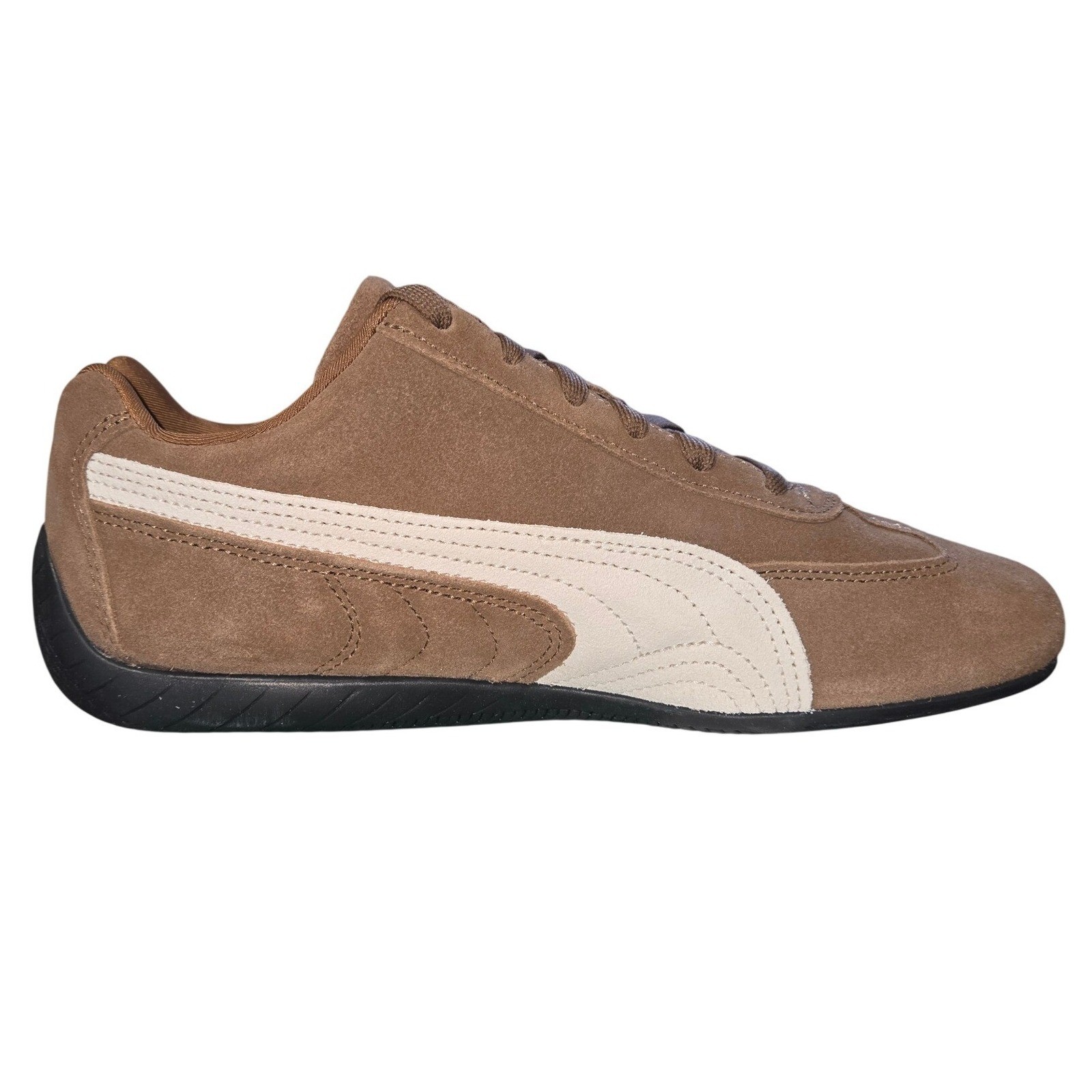 Puma Speedcat LS Womens Brown Suede Driving Sneakers Shoes 380173-03 Size 8.5