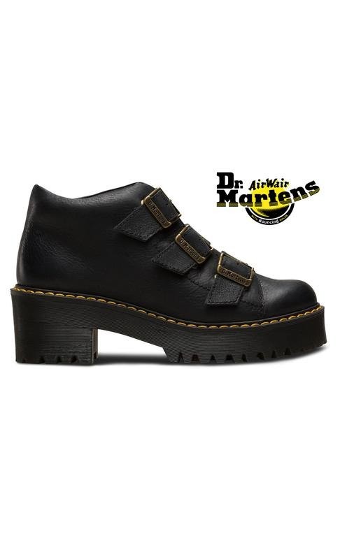 Women Dr Martens boots black leather 38 #3KWE