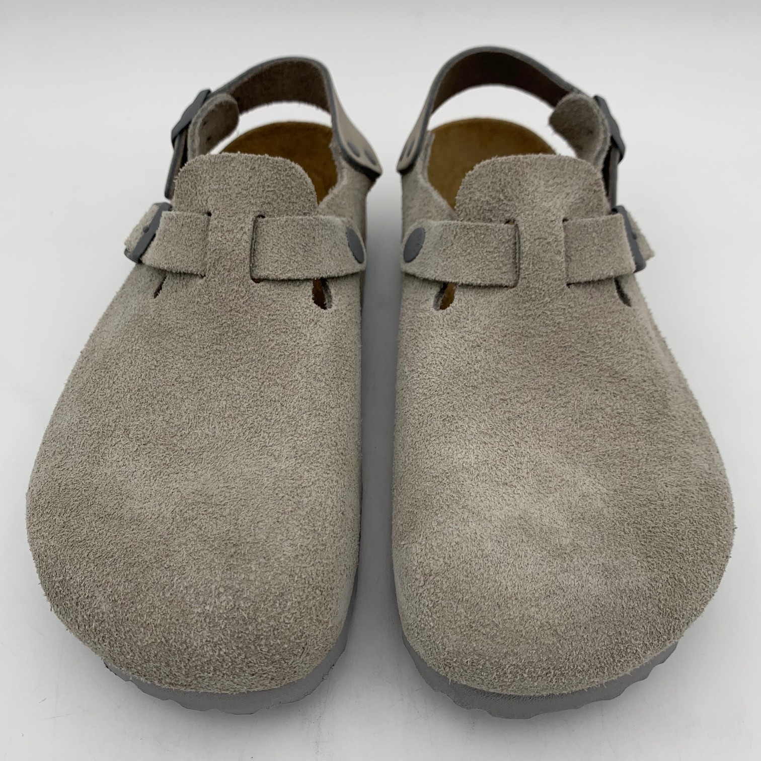 Birkenstock New w/o Box Tokio II Stone Coin Suede Leather Narrow 1028329