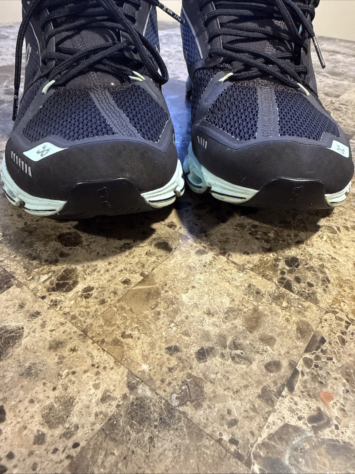On Cloud Running Cloudflyer Black Mint CloudTec Helion Running Shoes Women’s 10
