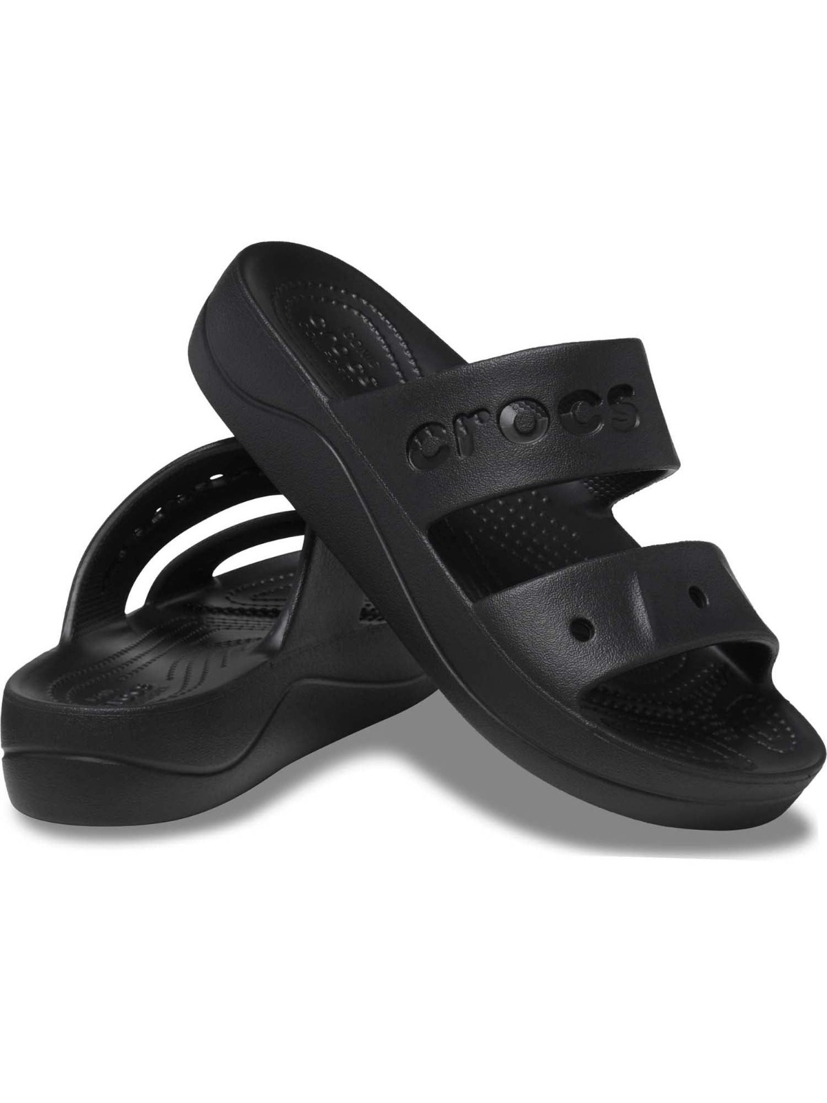 HOT DEAL – Crocs Women’s Baya Platform Slide Sandal Black New