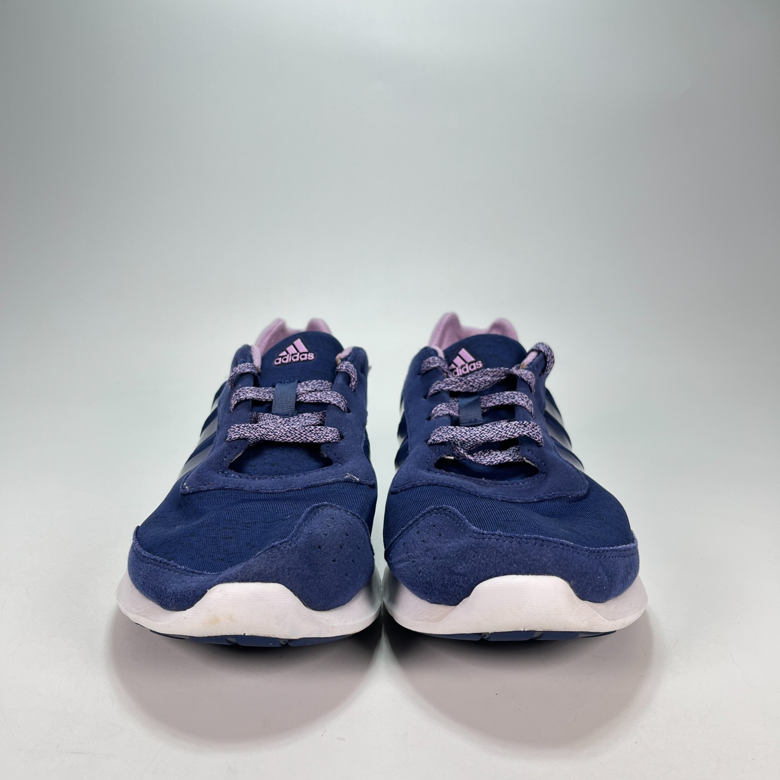 Adidas Element Refresh Navy Blue Lavender Running Sneakers S76572 Women’s Size 9