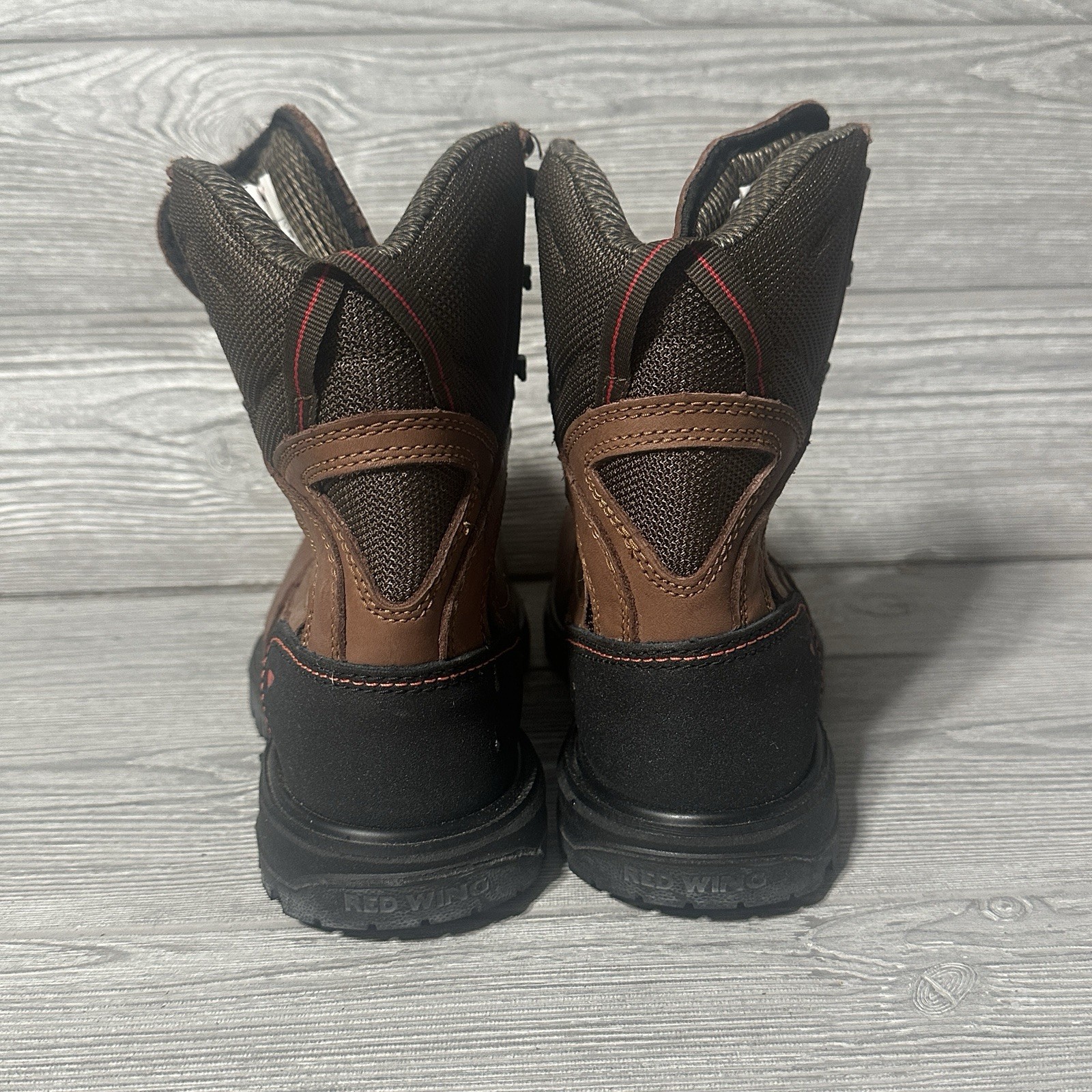 Red Wing 3554 BRNR XP Safety Toe Work Boots Womens 7.5 B ASTM CSA Standards READ