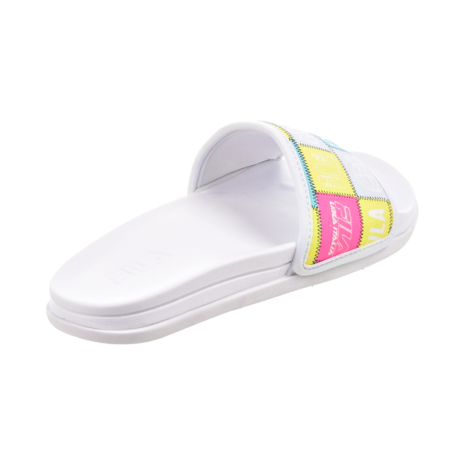 Fila Drifter Lux Patchwork Women’s Slide Sandals White-Multi 5SM01554-199