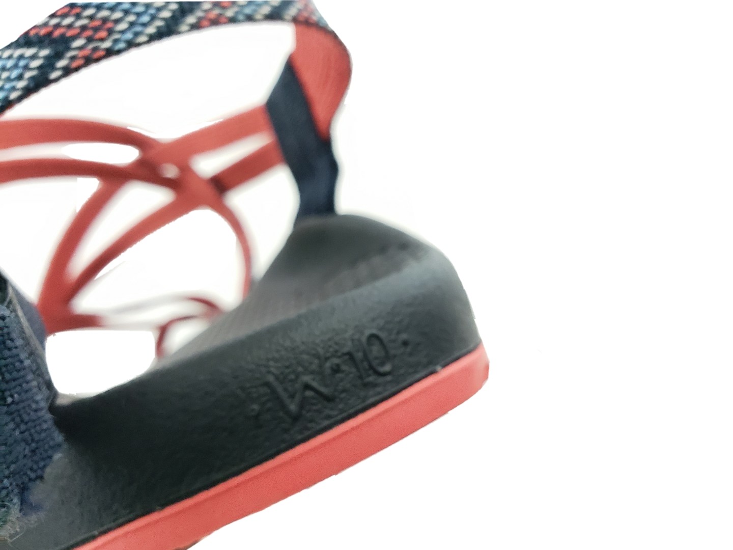 Chaco ZX/2 Classic Women Sandals Motif Eclipse Black Multi Color Size 10