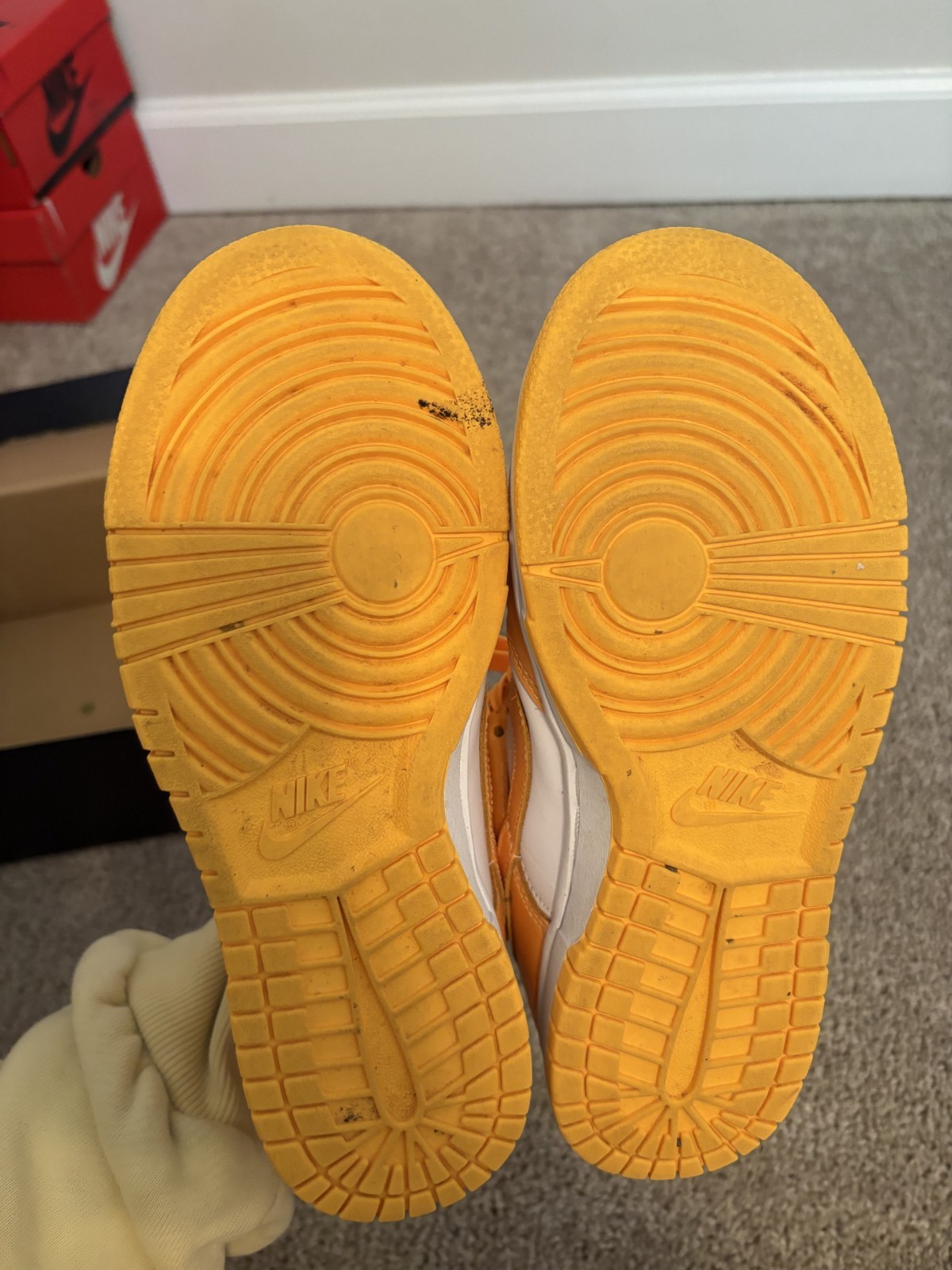 Size 6.5 – Nike Dunk Low Laser Orange W