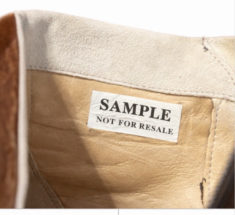Timberland Boot Company Women- 7 Brown Embossed Leather Buckle Moto Boots Sample