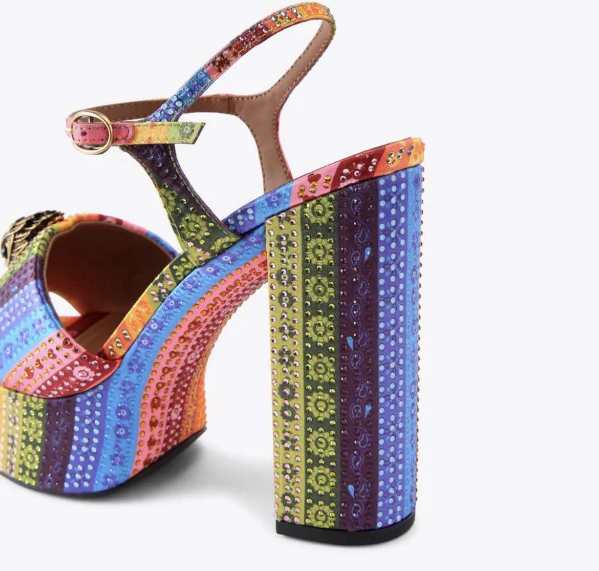 KURT GEIGER LONDON KENSINGTON PLATFORM HEEL EU 3 EU 39
