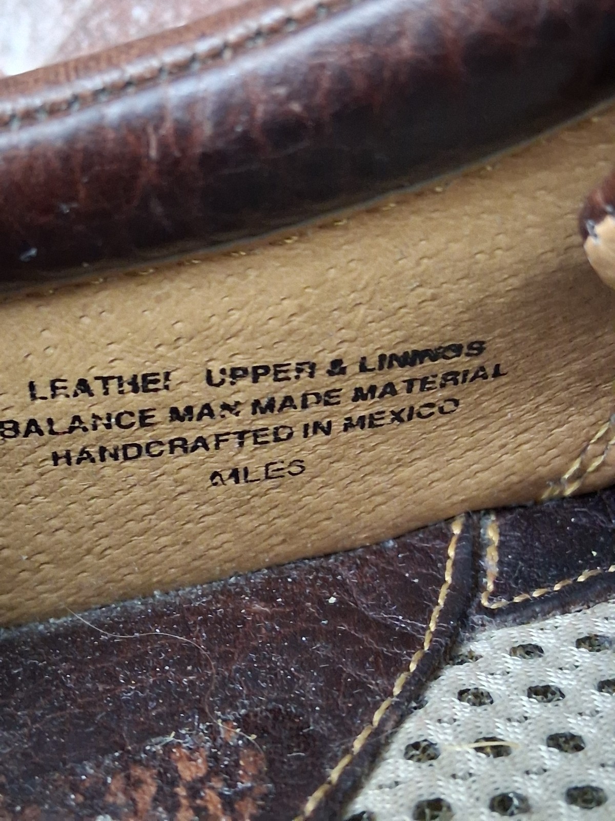 Born Hand Crafted Women Shoes Brown Stitched Leather Stitched Casual Sz 8 Rugged