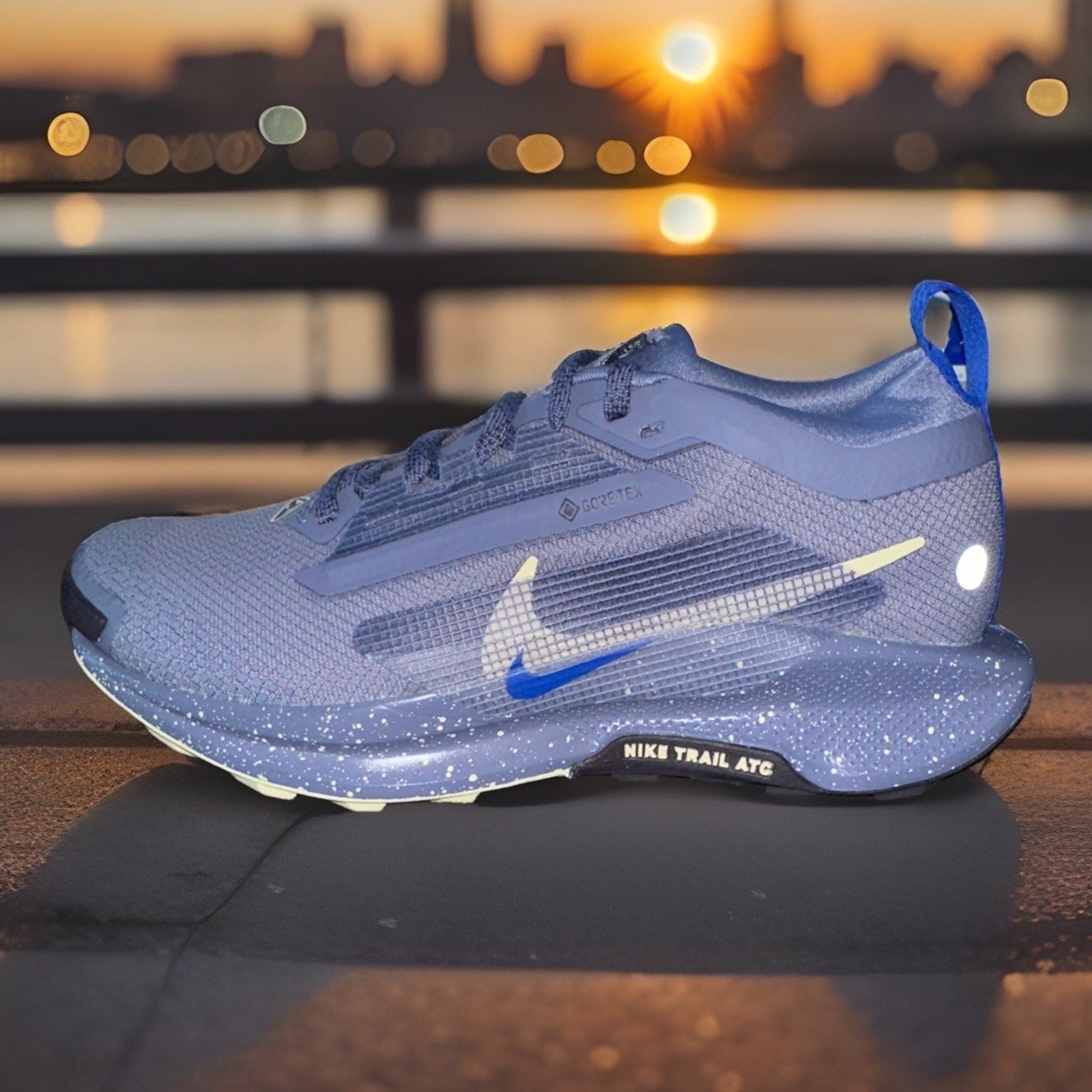 New Women’s Size 6 Nike Pegasus Trail 5 GTX Goretex World Indigo FQ0912-402