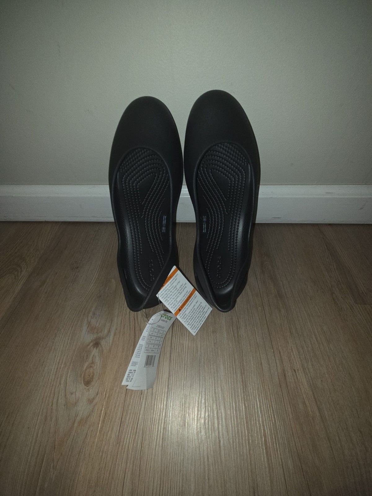 Crocs Women’s Kadee Flats Black Slip-On Shoes