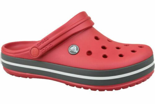 Crocs Crocband «Pepper» Classic Red Clog Mens 4 Womens 6 Relaxed Fit 11016-6EN