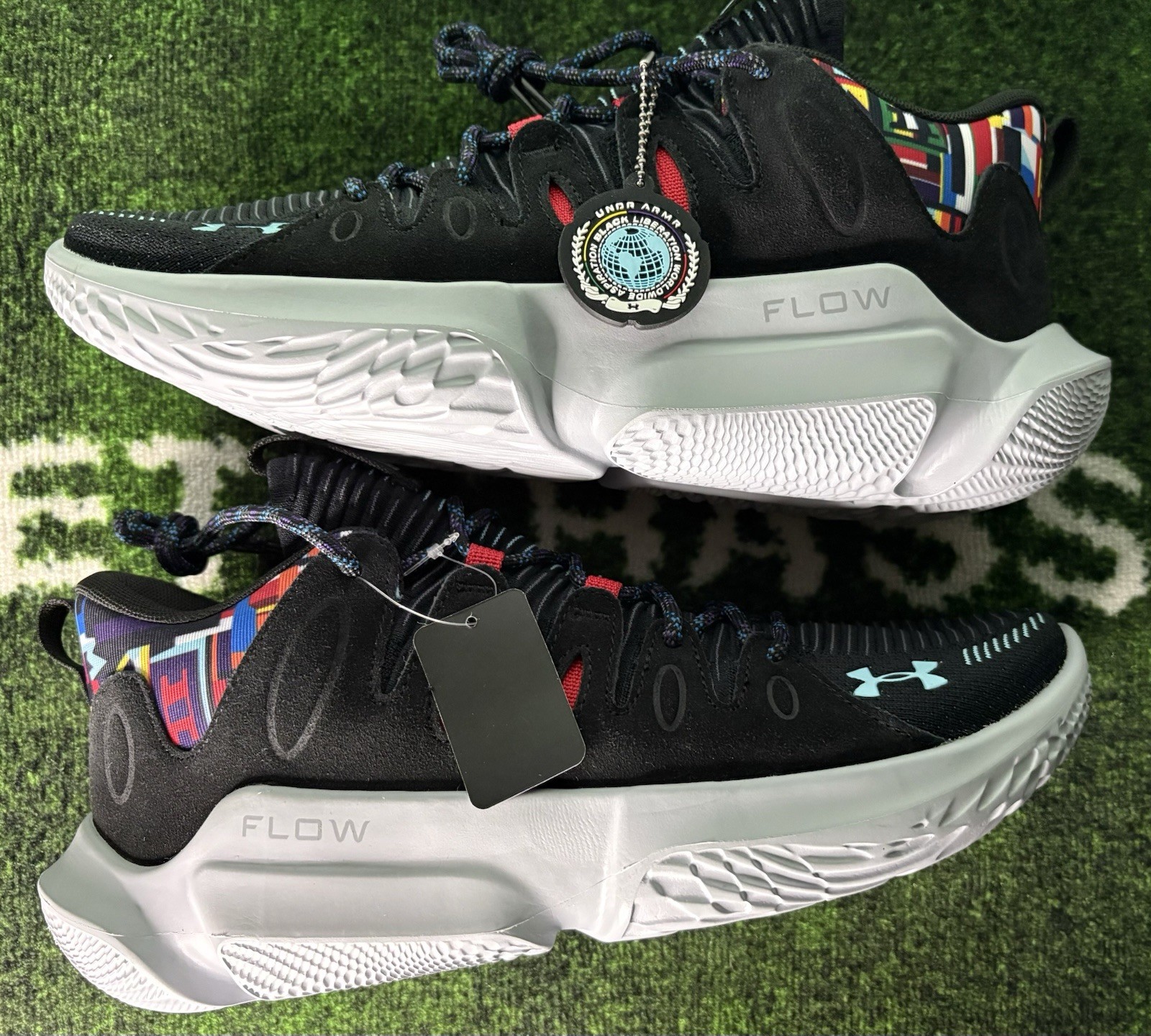US Women’s 13/Men’s 11.5 – Under Armour Flow Breakthru 4 Basketball «BHM», Rare