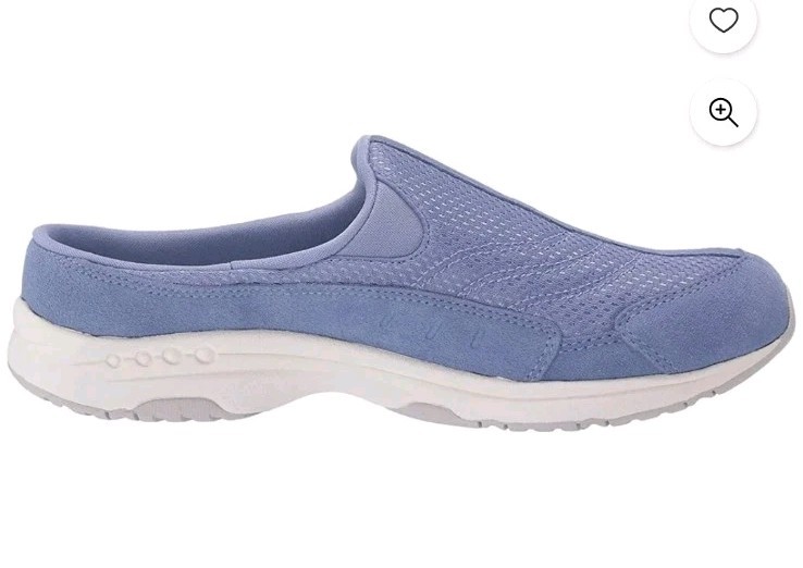 Easy Spirit Women’s Traveltime 304 Mule Medium Blue 420 Size 5 Walking Support