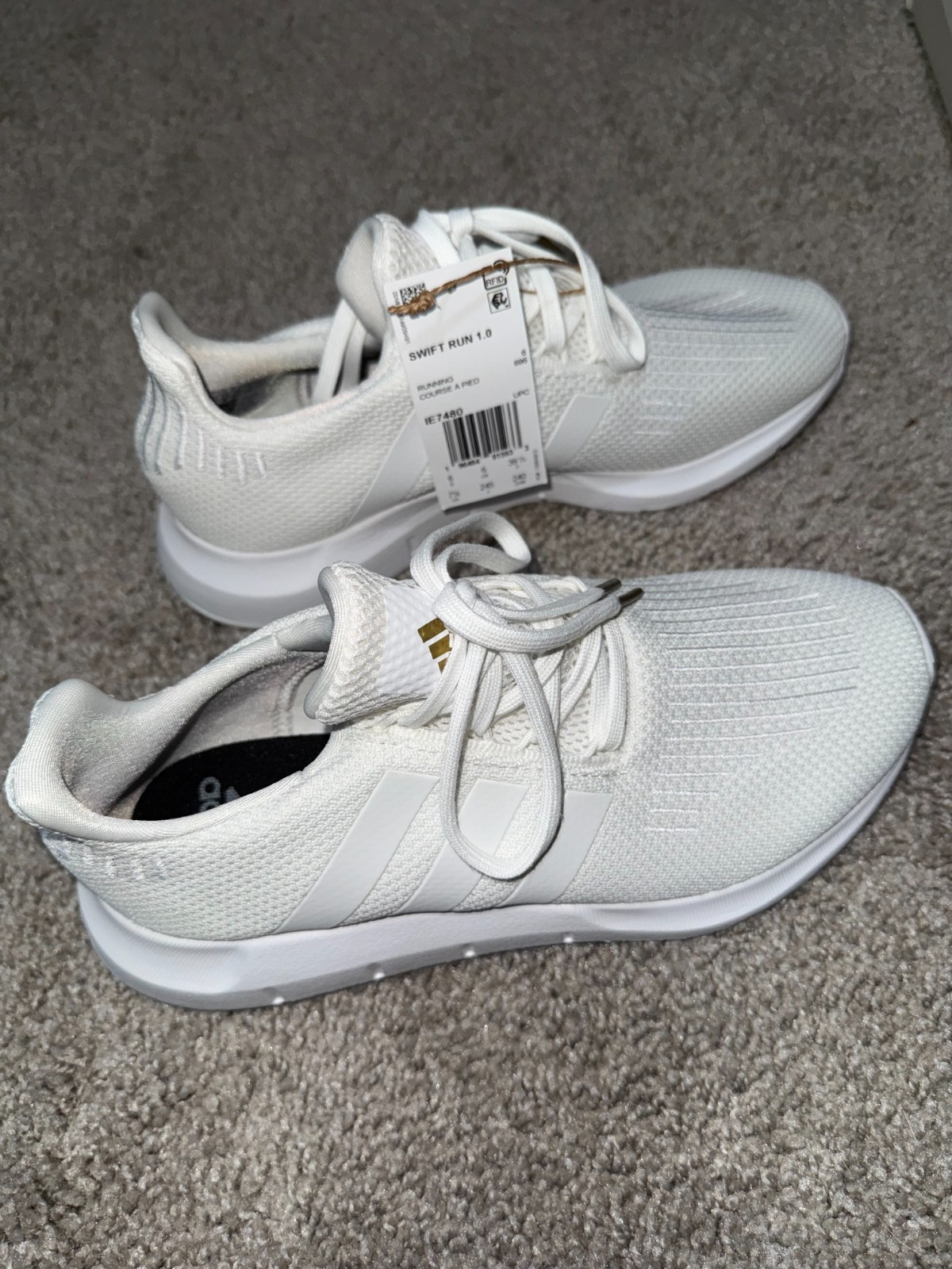 Size 7.5 – adidas Swift Run 1.0 Cloud White W