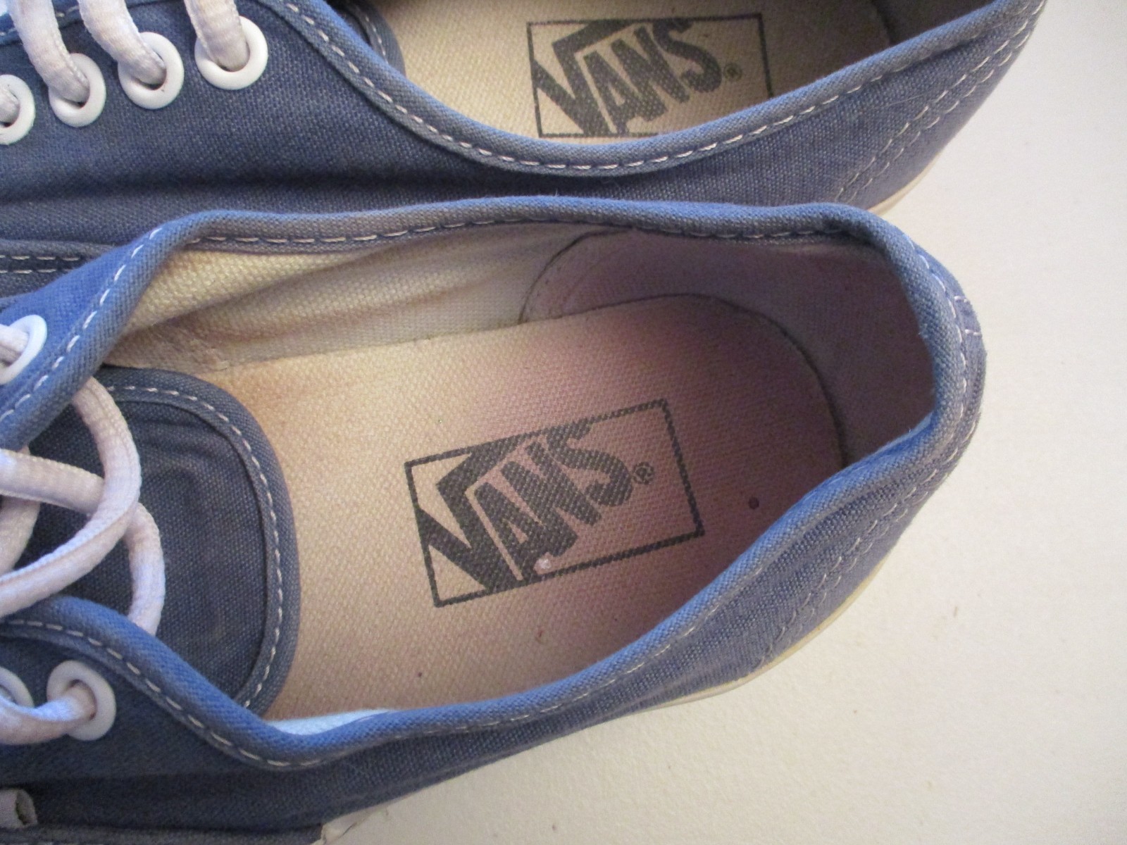 VANS OFF THE WALL Sneakers Shoes / women 8.5, men 7 unisex / blue