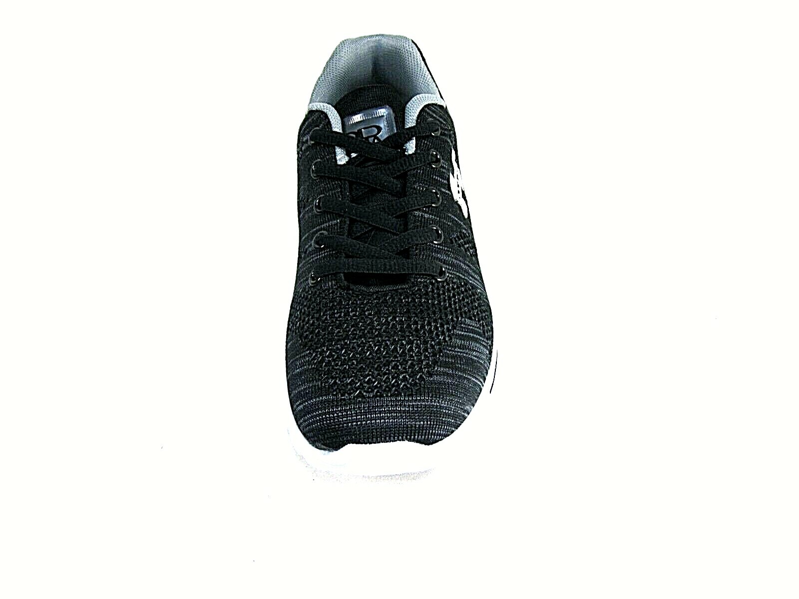 Odema Womens Ultra Light Lace Up Athletic Walking Shoes, Black US Size 7.5 M