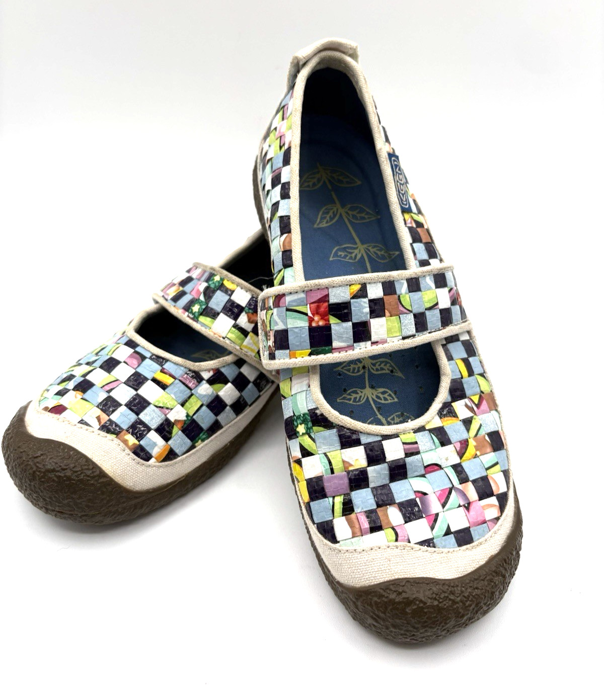 Keen Harvest Woven Rice Bag Mary Janes Shoes Size 8 Women’s 5389-WRRE