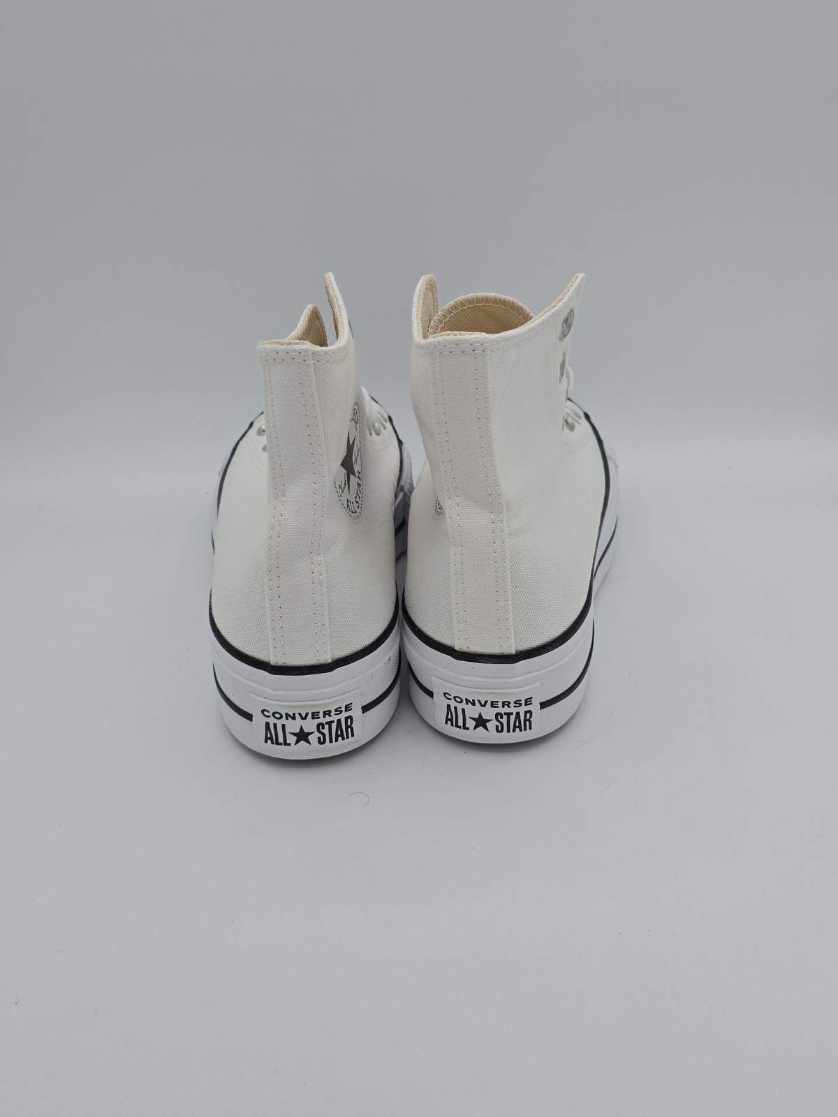 Converse Chuck Taylor All Star Lift Hi White Shoes Women’s – 560846C, Size 6