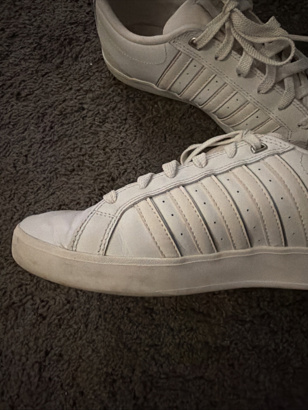 KSwiss Belmont SO T Womens Sneaker White US Size 8- 90s Retro