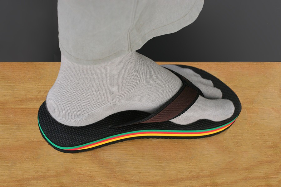 2 PAIRS Zori Flip Flop Sandal Shoes Thongs Unisex Men Women Summer Casual Beach