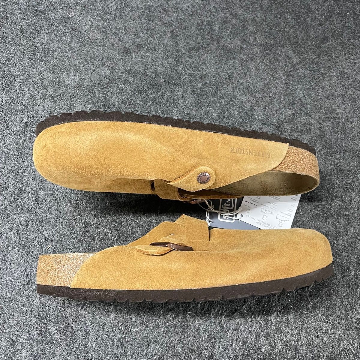 BIRKENSTOCK Boston Soft Footbed Clog Unisex Size US M9/W11 Mink