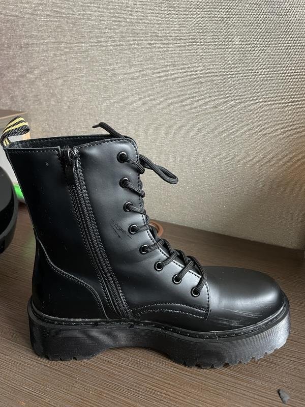Women Dr Martens boots black leather 40 #3KFO