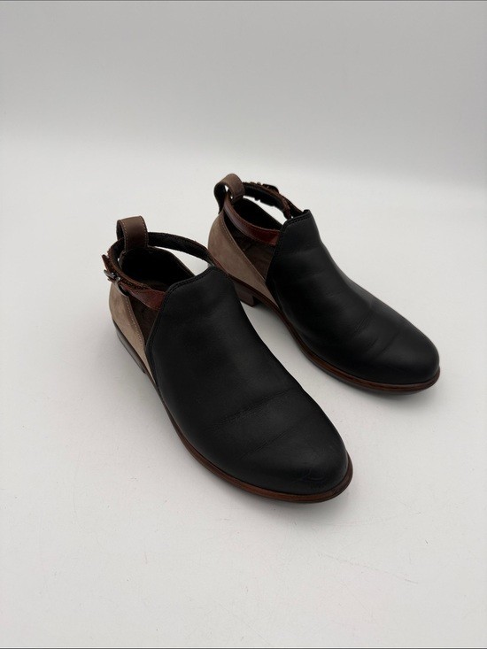 NAOT Slip-On Leather ankle booties Shoes – Black and Brown women 37 casual Y2K