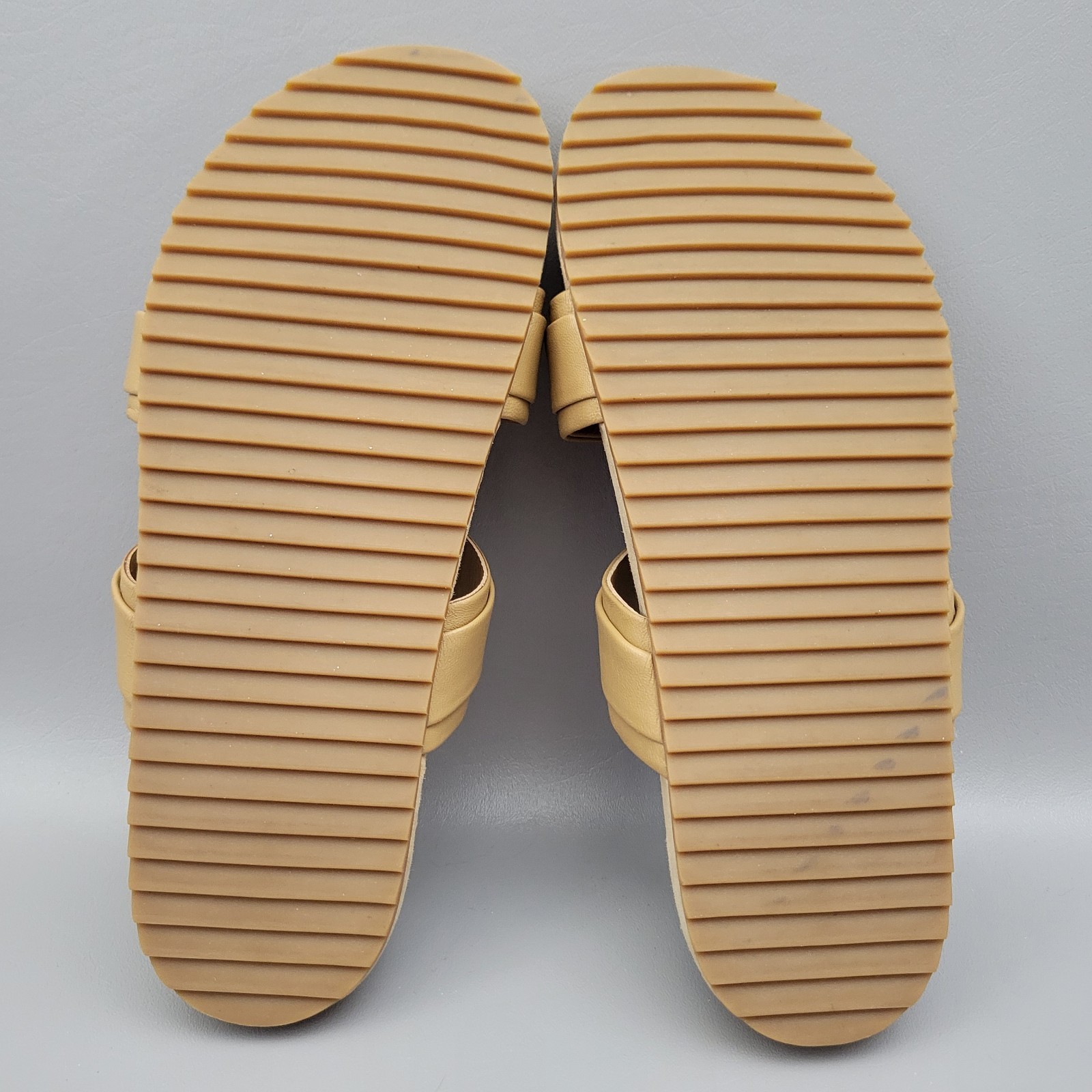 SENSO Dahlia Slides Leather Sandals Flats Chunky Shoes Size 41