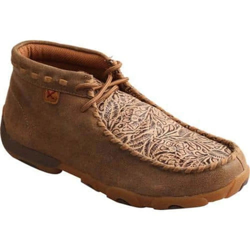 WDM0080 Twisted X Women’s Driving Moccasins – Bomber/Nude Print NEW SIZE 11M