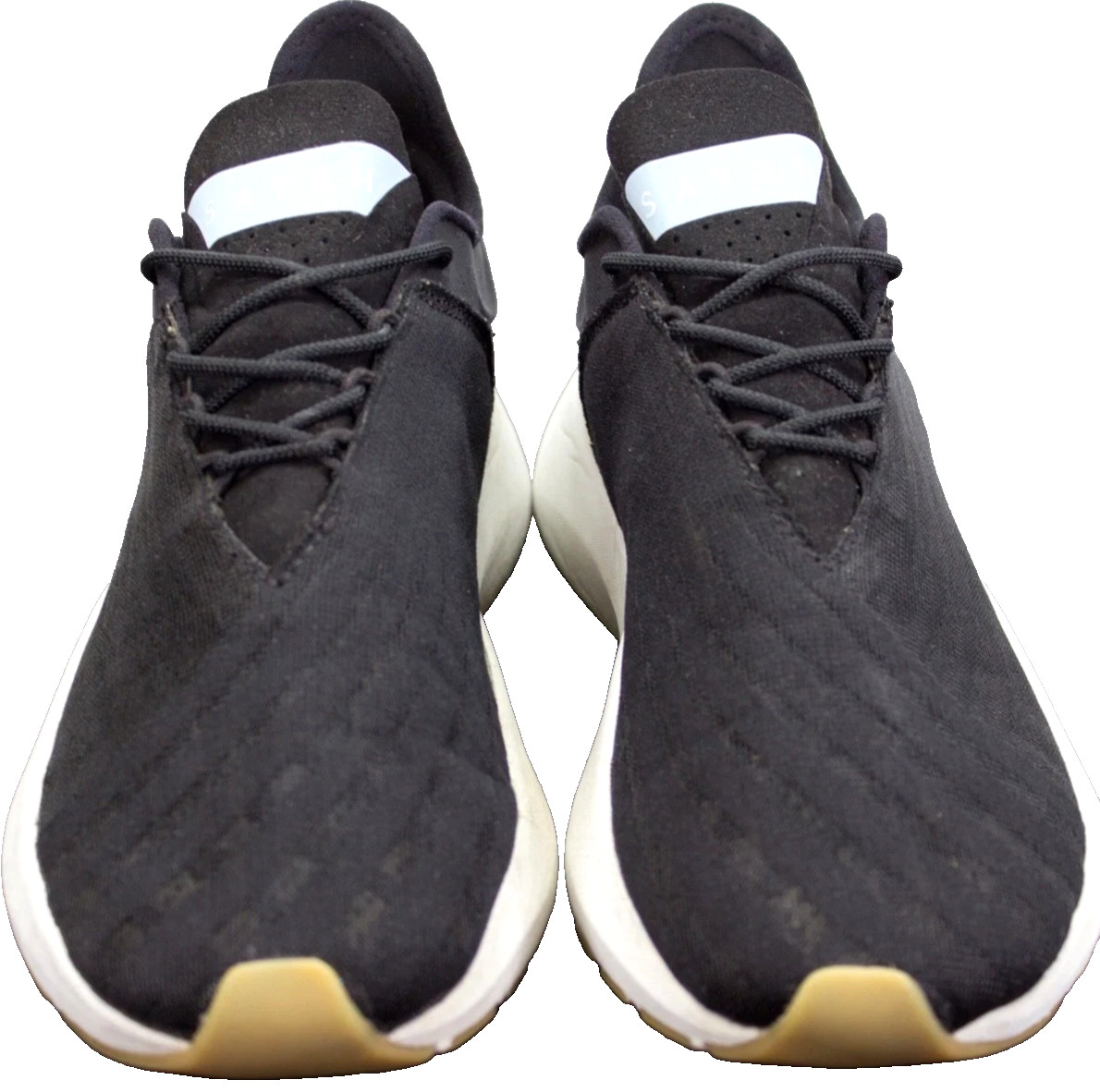 Saysh One Allyson Felix Womens Lace- Up Running Shoes Sneakers Black Comfort~7.5