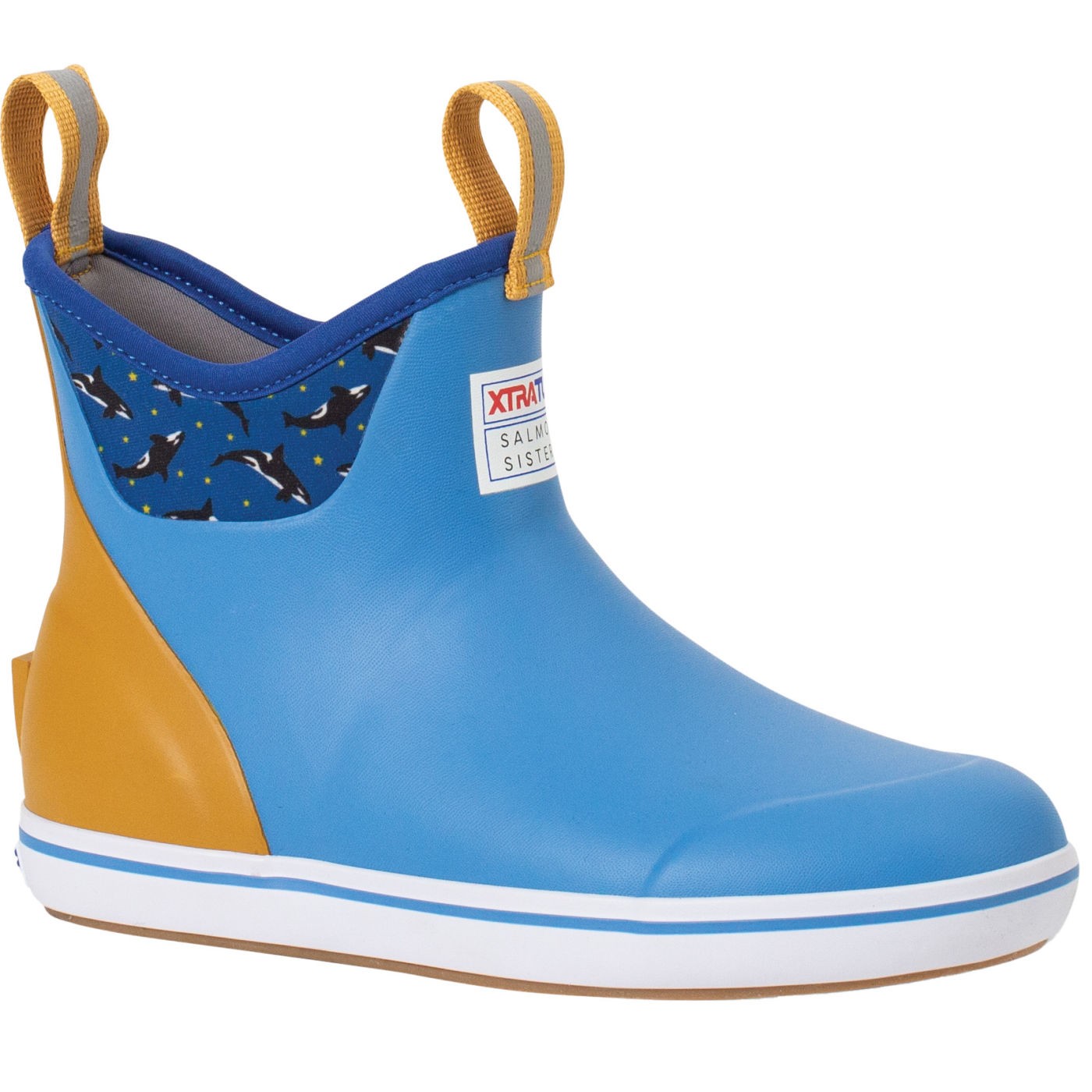 XTRATUF BLUE ANKLE DECK