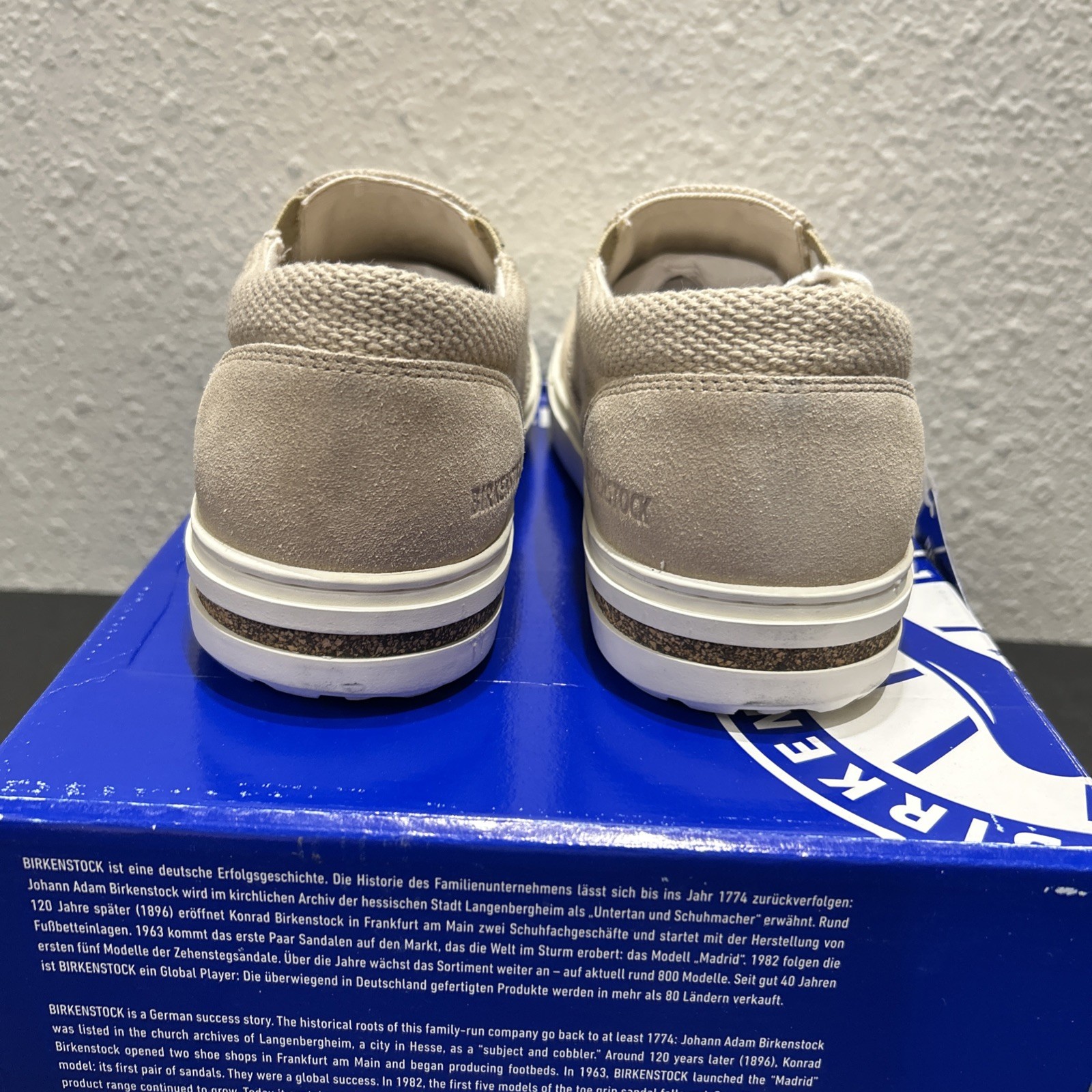 Birkenstock Oswego EU 40 Shoes Sandcastle Slip-On Unisex Men 7 Ladies 9