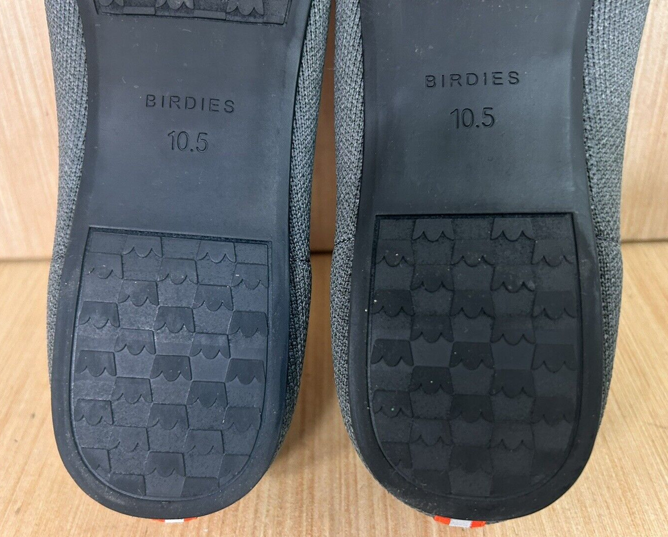 Judy + Birdies The Blackbird Heather Gray Knit Fabric Loafer Women’s Size 10.5