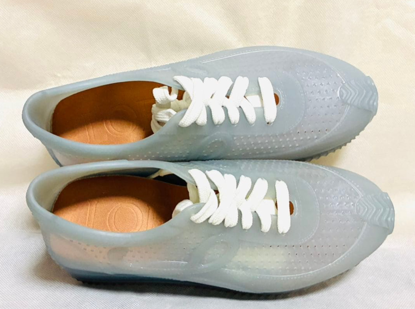 LOEWE Flow Runner Recycled PVC Light Blue Clear Sneakers EU36 US6 Japan