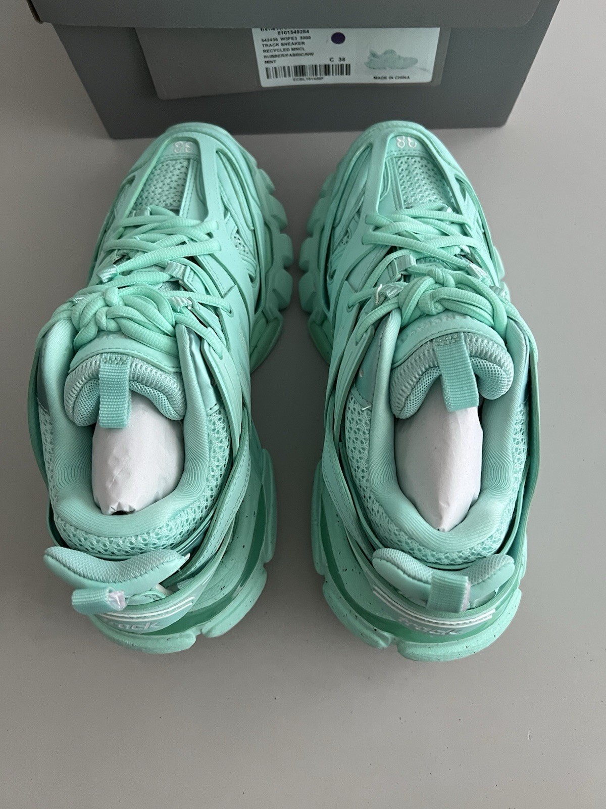 Balenciaga NEW Track Sneakers Mint EU38/US8