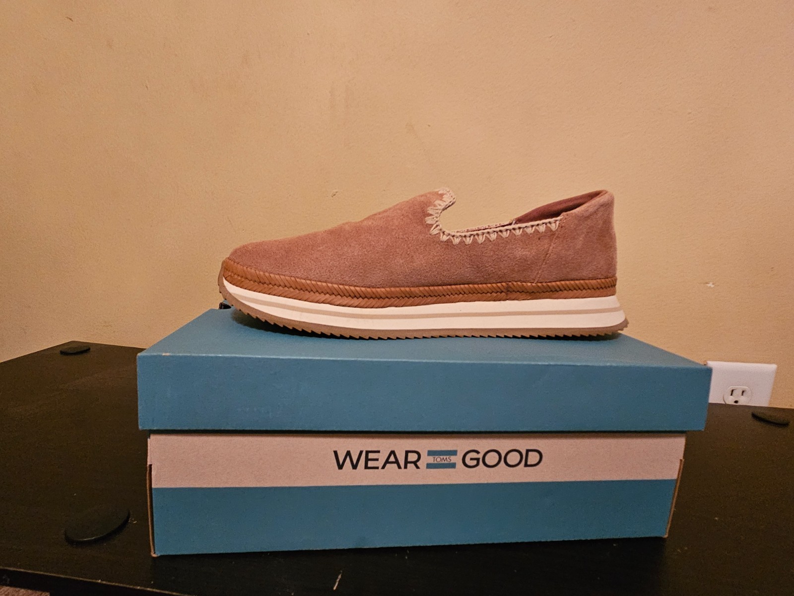 toms shoes for women size 12, worn once