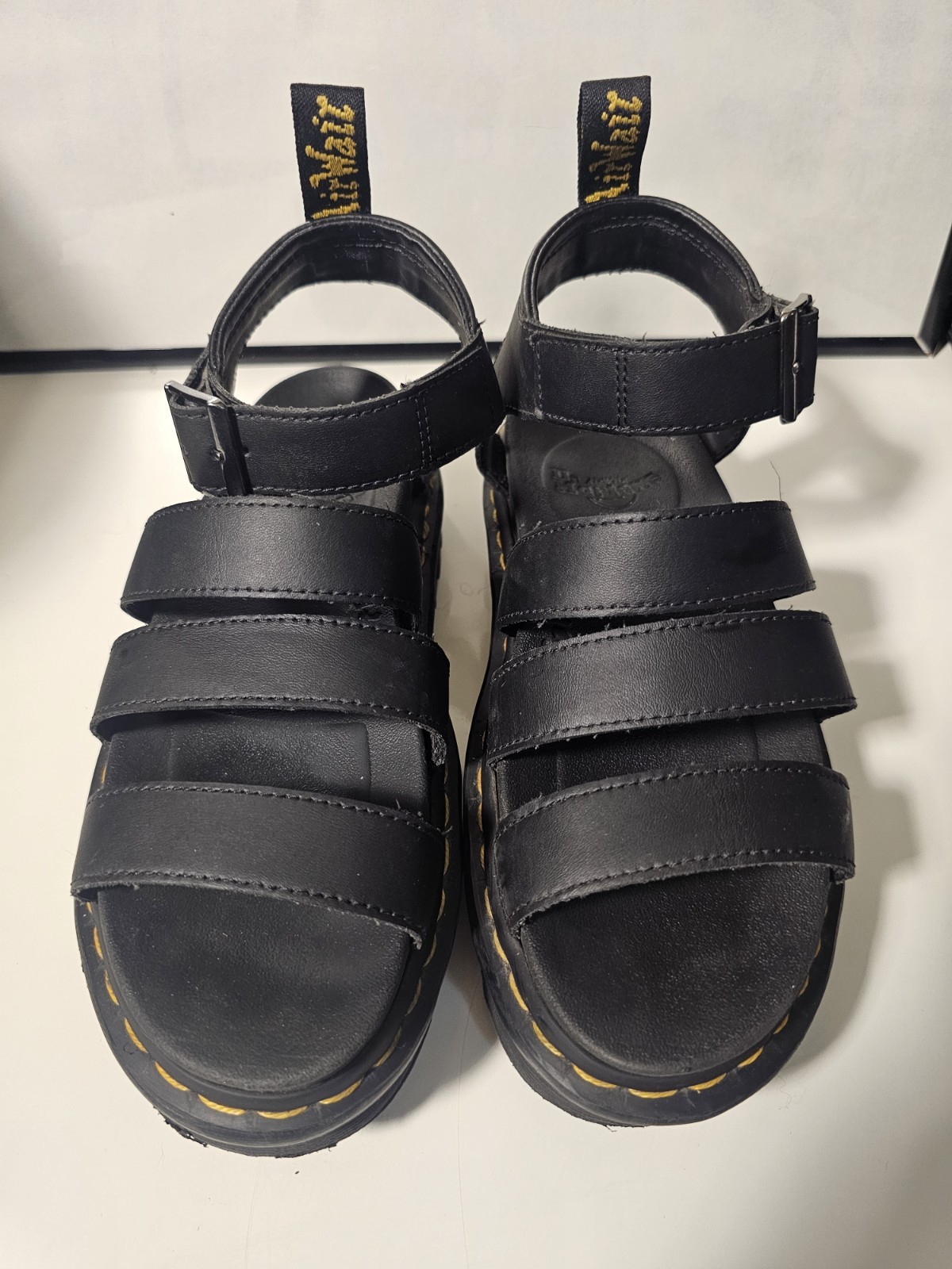 Dr. Martens Blaire Athena Leather Strap Sandals W7 EU38
