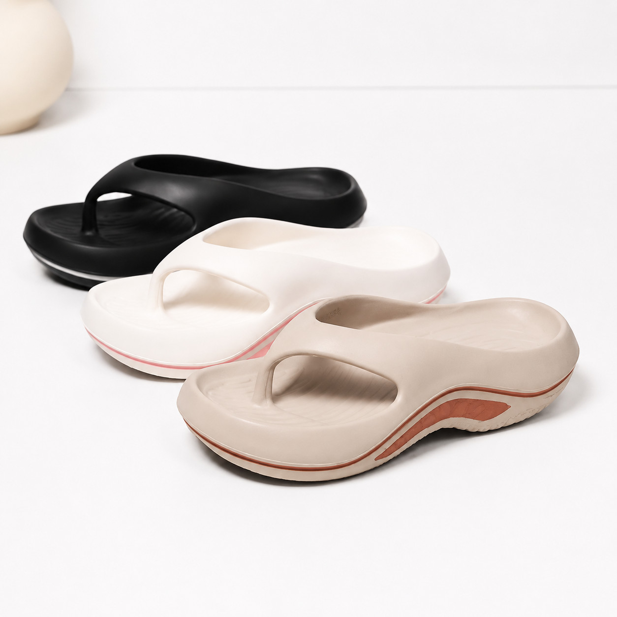 Women’s Arch Support Soft Cushion Flip Flops Summer Beach Walking Thong Sandals
