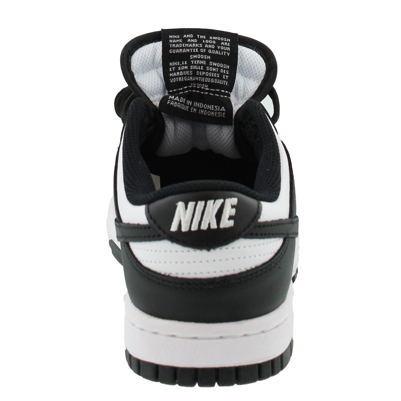 Women’s Nike Dunk Low Retro Shoes ’80s Color Block Panda Leather, DD1503-101