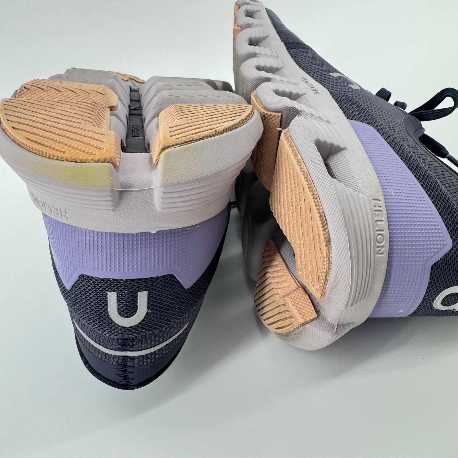On Cloud X 3 Iron Fade Womens 11 Navy Lavender CloudTec Sneakers