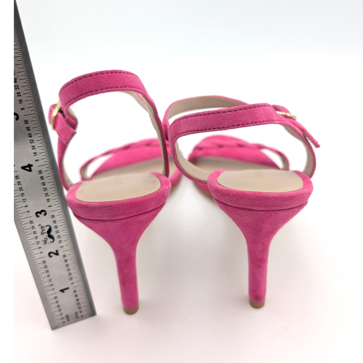 Stuart Weitzman Dancer Twistie 100 Suede Sandal Women’s Pink Size US7