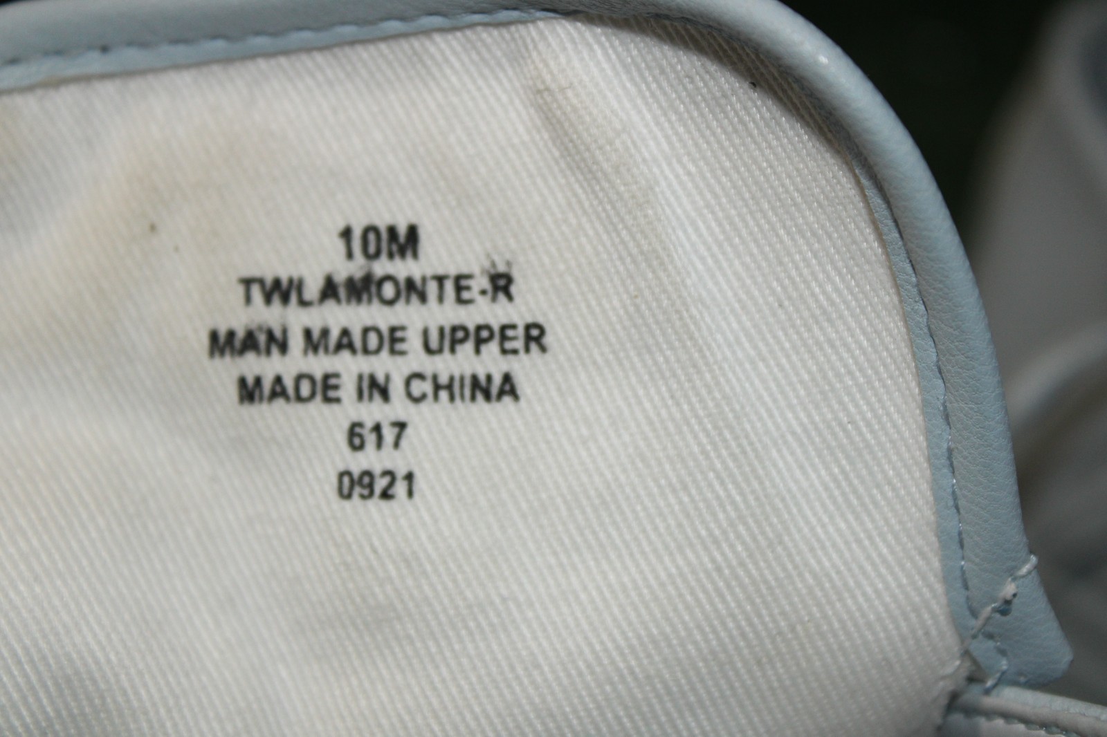 Tommy Hilfiger Womens TWLAMONTE-R Tennis Shoes Light Blue Casual *READ*