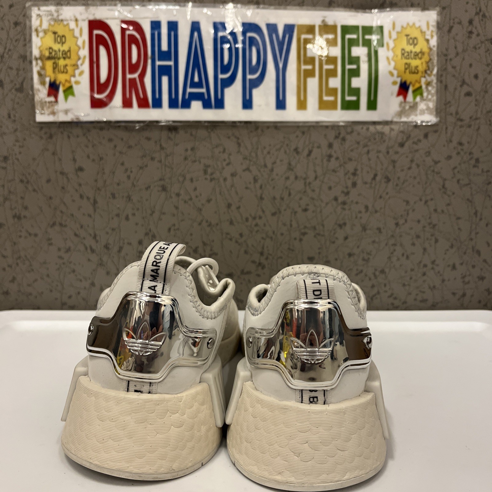 Adidas Originals NMD_R1 Women’s Casual Shoes Size 7 White GW5681