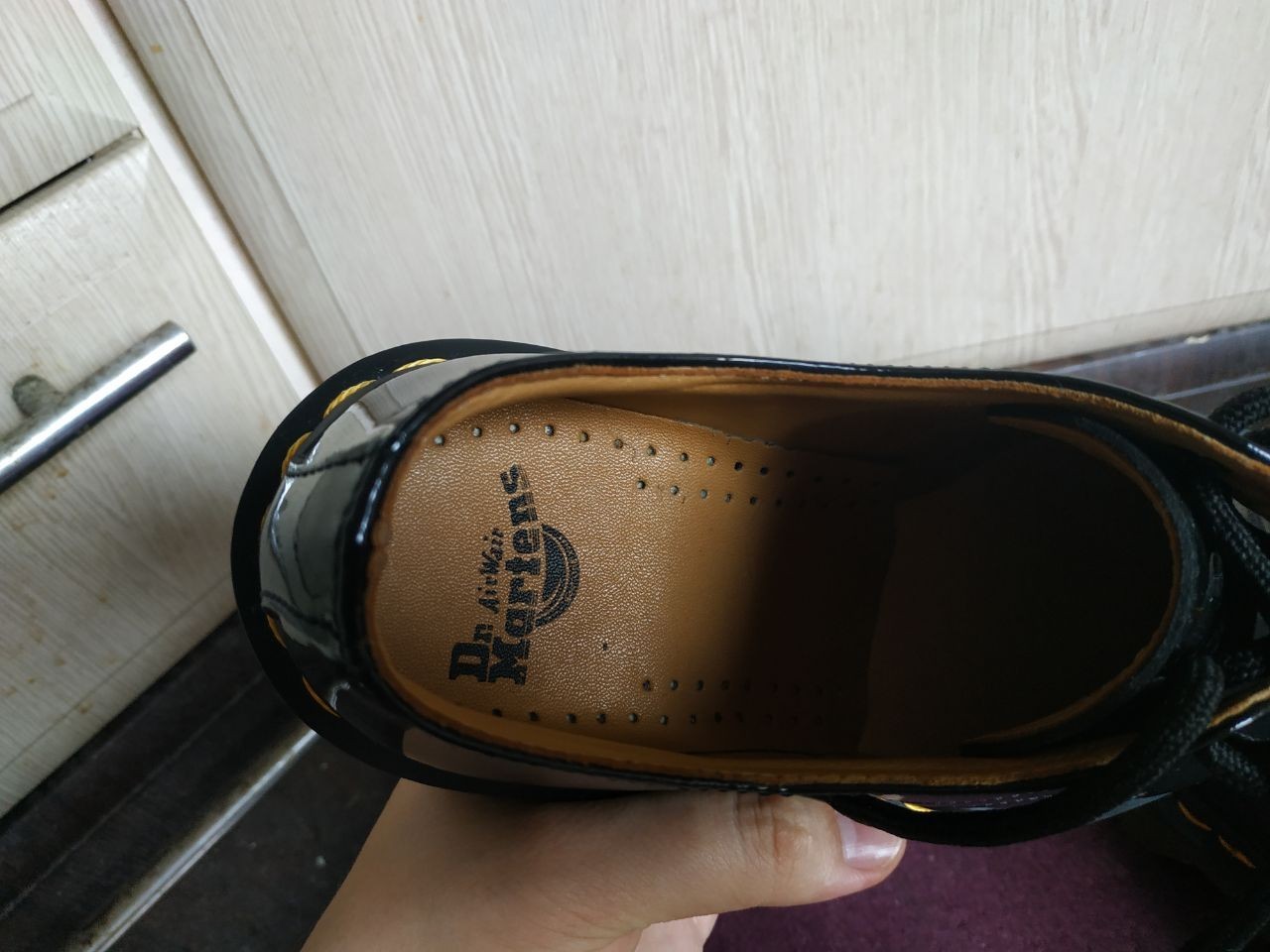 Dr Martens 1461 Patent Leather Black Oxford Shoes MINT Women’s US 5 UK 3 EU 36