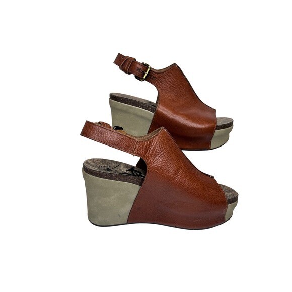 OTBT Women’s Jaunt Wedge Shoe 8 Medium Mocha